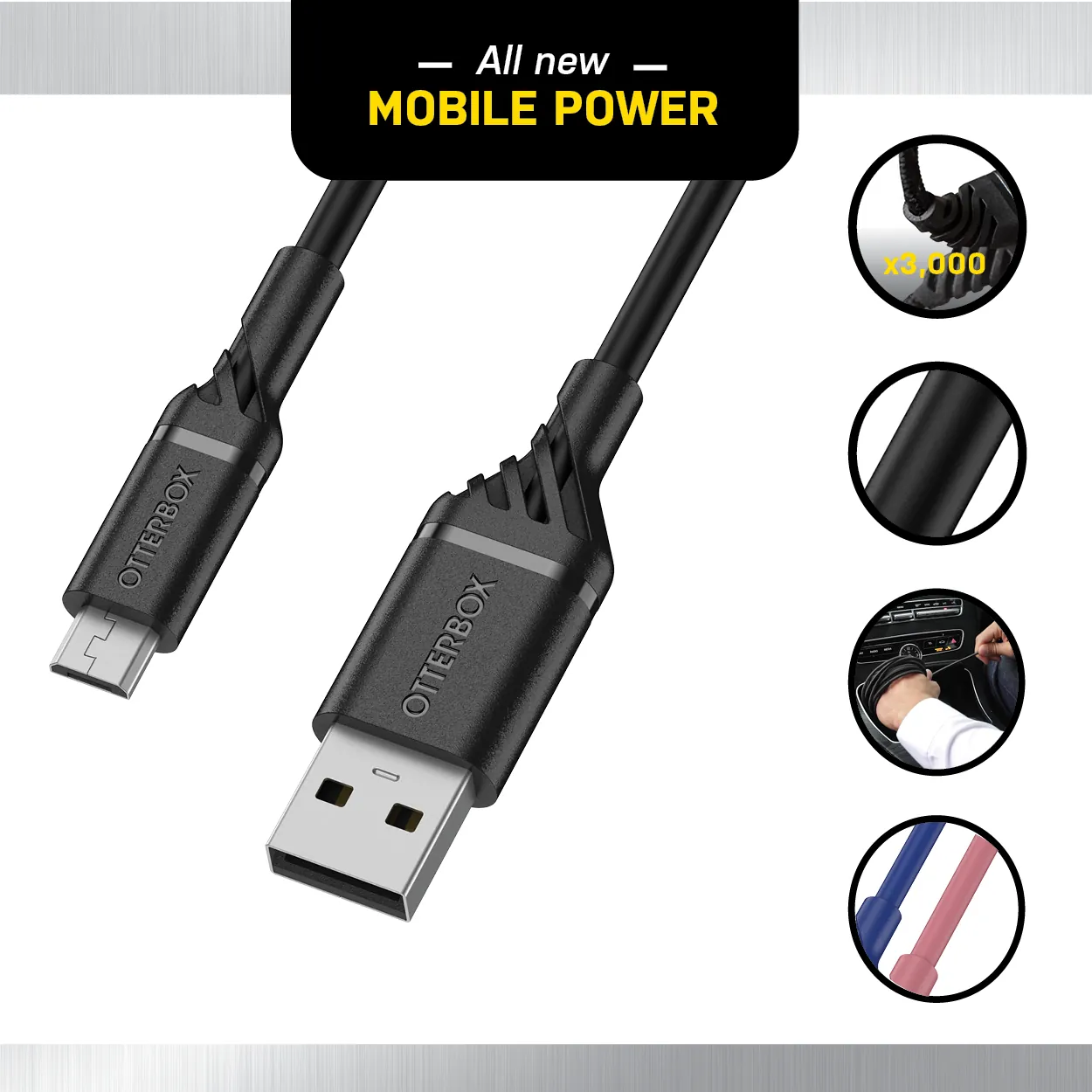 Lightning to USB-A Cables from OtterBox are Made to Last