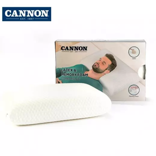 Cannon foam hot sale pillow