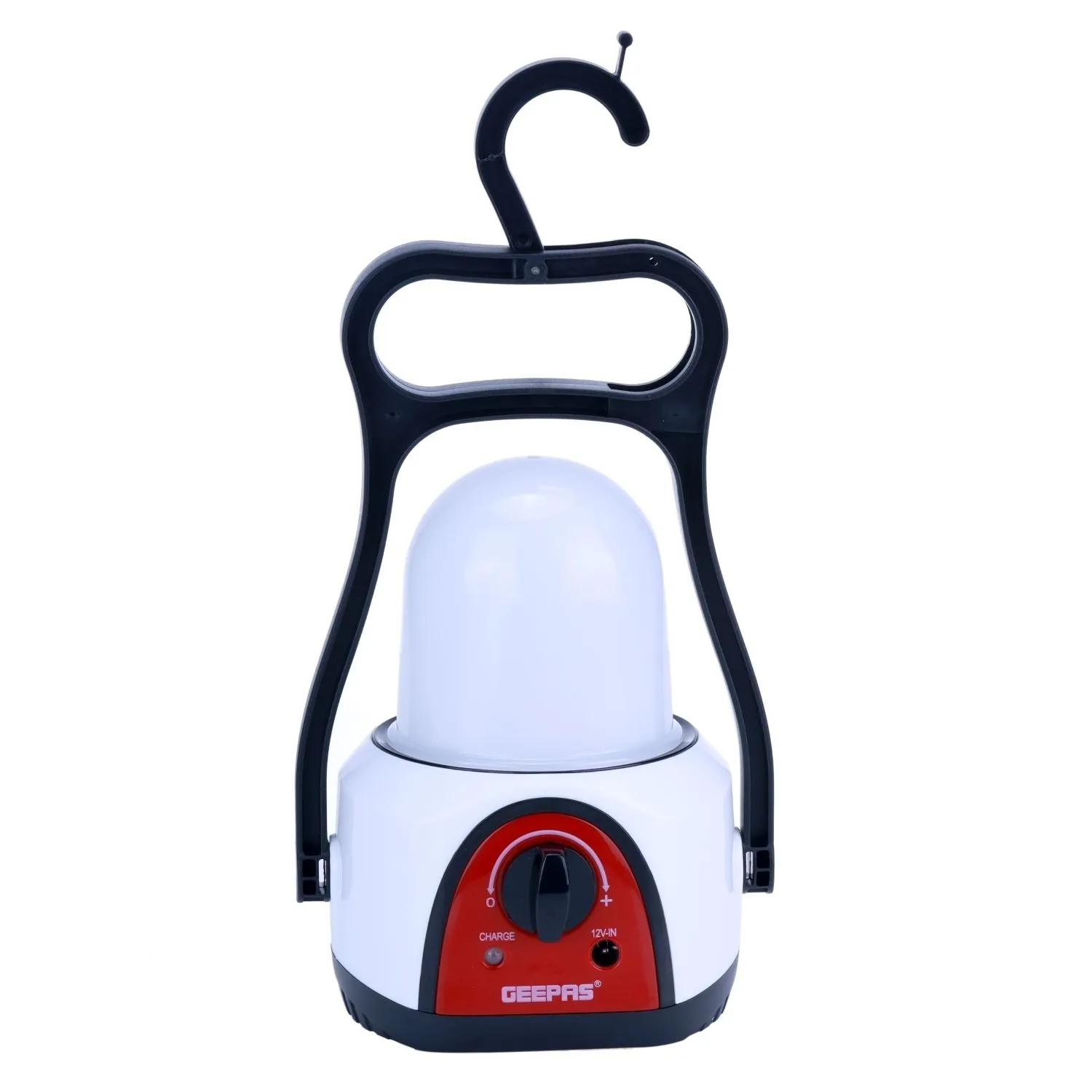 Geepas Rechargeable LED Lantern & 1Pc Torch, Emergency Lantern with Light  Dimmer Function