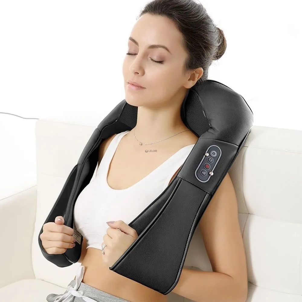 Shiatsu Back and Neck Massager Deep Kneading Massage oCuzen