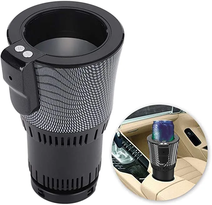 Heating and cooling cup clearance holder